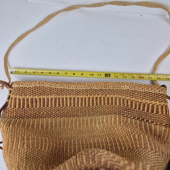 Vintage Handwoven Sisal Tote Market Bag from Kenya  Large - Picture 14 of 15